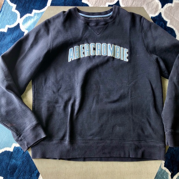 abercrombie crew neck sweatshirt